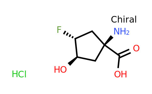 2488653-64-9 | rel-(1S,3R,4R)-1-amino-3-fluoro-4-hydroxy-cyclopentanecarboxylic acid;hydrochloride