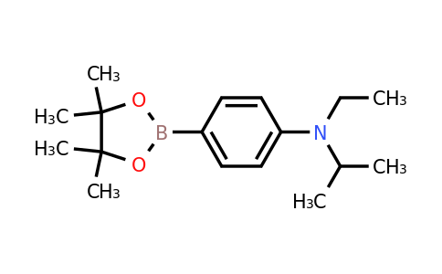 2490665-89-7 | N-Ethyl-N-isopropyl-4-(4,4,5,5-tetramethyl-1,3,2-dioxaborolan-2-yl)aniline