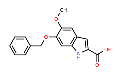 2495-92-3 | 6-(Benzyloxy)-5-methoxy-1H-indole-2-carboxylic acid