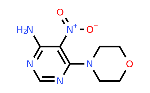 24957-88-8 | 6-Morpholino-5-nitropyrimidin-4-amine