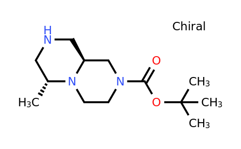 2506407-20-9 | tert-butyl rel-(6R,9aS)-6-methyl-1,3,4,6,7,8,9,9a-octahydropyrazino[1,2-a]pyrazine-2-carboxylate
