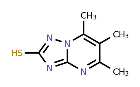 250674-98-7 | Trimethyl-[1,2,4]triazolo[1,5-a]pyrimidine-2-thiol