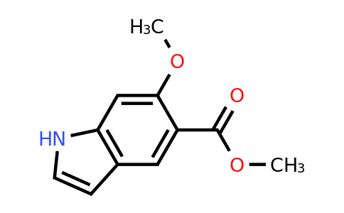 251107-30-9 | Methyl 6-methoxy-1H-indole-5-carboxylate