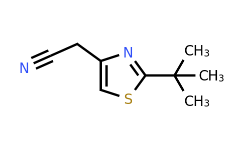 251111-86-1 | 2-(2-tert-Butyl-1,3-thiazol-4-yl)acetonitrile