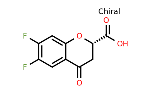 2530127-49-0 | (S)-6,7-Difluoro-4-oxochromane-2-carboxylic acid
