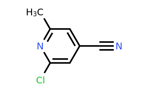 25462-98-0 | 2-Chloro-6-methylpyridine-4-carbonitrile