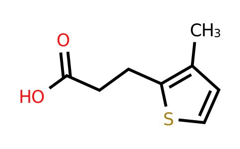 25468-85-3 | 3-(3-Methylthiophen-2-yl)propanoic acid