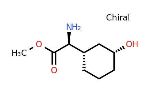 2549171-60-8 | methyl (2S)-2-amino-2-[(1S,3R)-3-hydroxycyclohexyl]acetate