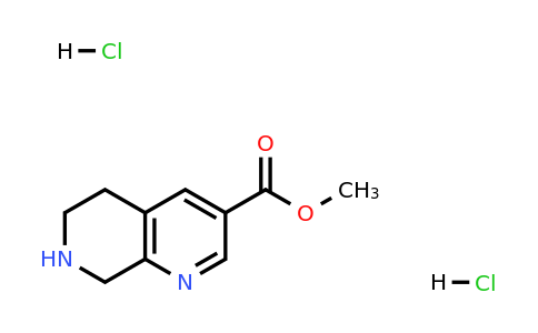 2551116-71-1 | Methyl 5,6,7,8-tetrahydro-1,7-naphthyridine-3-carboxylate dihydrochloride