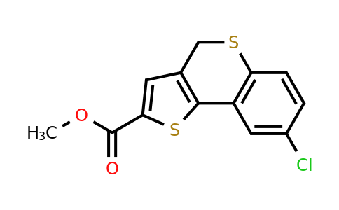 255378-11-1 | Methyl 8-chloro-4H-thieno[3,2-c]thiochromene-2-carboxylate