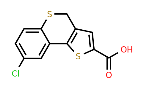 255395-56-3 | 8-Chloro-4H-thieno[3,2-c]thiochromene-2-carboxylic acid