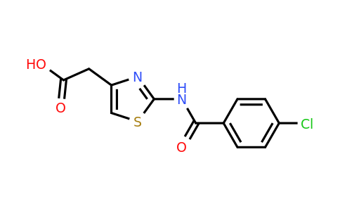 255874-78-3 | {2-[(4-Chlorobenzoyl)amino]-1,3-thiazol-4-yl}acetic acid