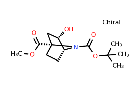 255897-10-0 | O7-tert-butyl O1-methyl (1S,3S,4R)-3-hydroxy-7-azabicyclo[2.2.1]heptane-1,7-dicarboxylate