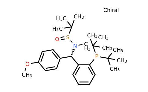 2561513-54-8 | [S(R)]-N-[(S)-(4-Methoxyphenyl)[2-(di-tert-butylphosphino)phenyl]methyl]-N,2-dimethyl-2-propanesulfinamide