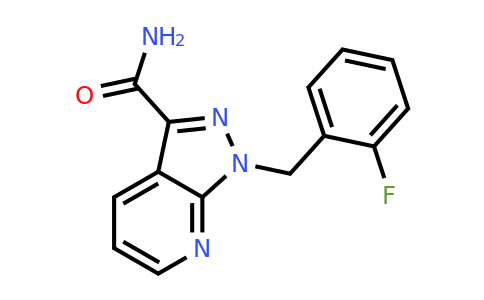 256376-62-2 | 1-(2-fluorobenzyl)-1H-pyrazolo[3,4-b]pyridine-3-carboxamide