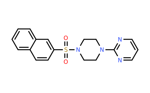 256417-34-2 | 2-(4-(Naphthalen-2-ylsulfonyl)piperazin-1-yl)pyrimidine