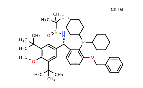 2565792-48-3 | [S(R)]-N-[(S)-[3,5-Di-tert-butyl-4-methoxyphenyl][(3-benzyloxy-2-(dicyclohexylphosphino)phenyl)methyl]-2-methyl-2-propanesulfinamide