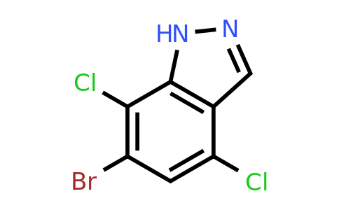 2568506-67-0 | 6-Bromo-4,7-dichloro-1H-indazole