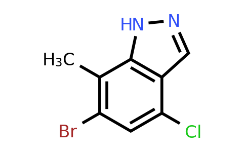 2569481-43-0 | 6-Bromo-4-chloro-7-methyl-1H-indazole