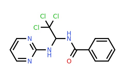 256954-76-4 | N-(2,2,2-trichloro-1-(pyrimidin-2-ylamino)ethyl)benzamide