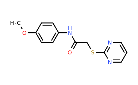256955-17-6 | n-(4-Methoxyphenyl)-2-(pyrimidin-2-ylthio)acetamide