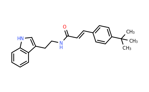 256955-33-6 | (E)-N-(2-(1H-indol-3-yl)ethyl)-3-(4-(tert-butyl)phenyl)acrylamide