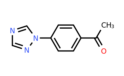 1-(4-(1H-1,2,4-Triazol-1-yl)phenyl)ethan-1-one