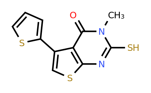 257870-39-6 | 2,3-Dihydro-3-methyl-5-(2-thienyl)-2-thioxothieno[2,3-d]pyrimidin-4(1H)-one