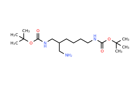 2579691-10-2 | di-tert-Butyl (2-(aminomethyl)hexane-1,6-diyl)dicarbamate