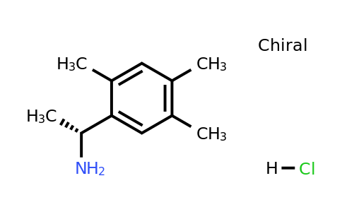 (1r)-1-(2,4,5-Trimethylphenyl)ethan-1-amine hydrochloride