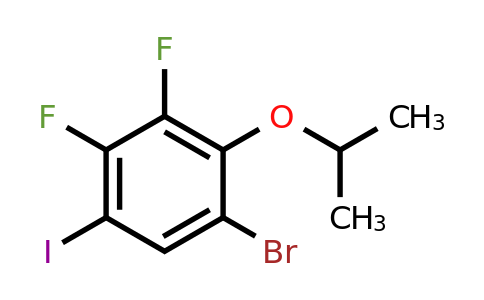 2586126-38-5 | 1-Bromo-3,4-difluoro-5-iodo-2-isopropoxybenzene