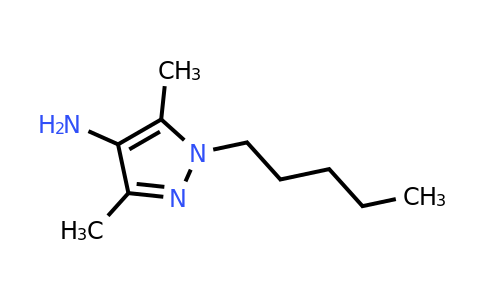 2587-08-8 | 3,5-Dimethyl-1-pentyl-1h-pyrazol-4-amine - Moldb