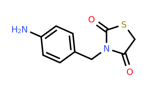3-[(4-aminophenyl)methyl]-1,3-thiazolidine-2,4-dione