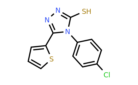 259154-04-6 | 4-(4-Chlorophenyl)-5-(thiophen-2-yl)-4h-1,2,4-triazole-3-thiol