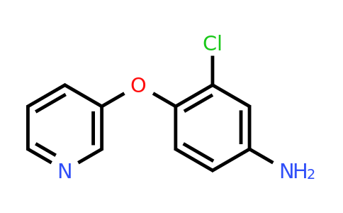 25935-37-9 | 3-Chloro-4-(pyridin-3-yloxy)aniline