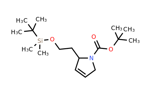 tert-butyl 2-[2-[tert-butyl(dimethyl)silyl]oxyethyl]-2,5-dihydropyrrole-1-carboxylate