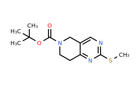 259809-78-4 | tert-Butyl 2-(methylthio)-7,8-dihydropyrido[4,3-d]pyrimidine-6(5H)-carboxylate