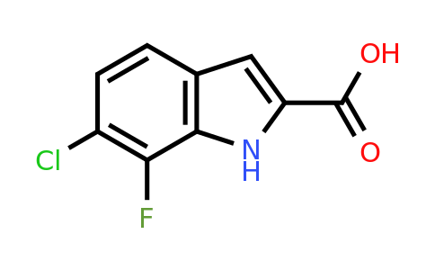 259860-07-6 | 6-Chloro-7-fluoro-1H-indole-2-carboxylic acid