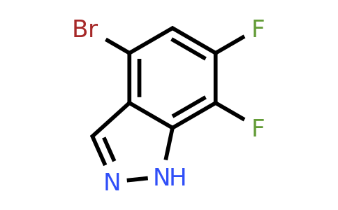 2599290-42-1 | 4-bromo-6,7-difluoro-1H-indazole