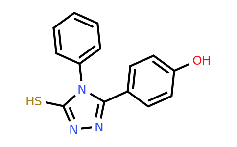 26028-88-6 | 4-(5-Mercapto-4-phenyl-4H-1,2,4-triazol-3-yl)phenol