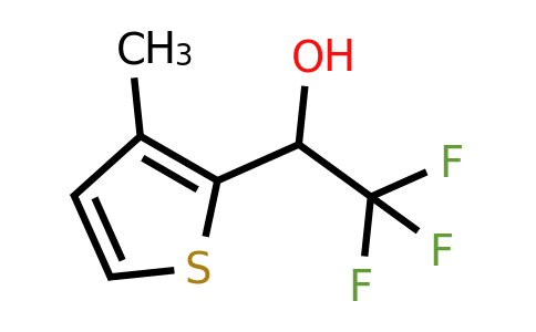 261171-68-0 | 2,2,2-Trifluoro-1-(3-methylthiophen-2-yl)ethan-1-ol