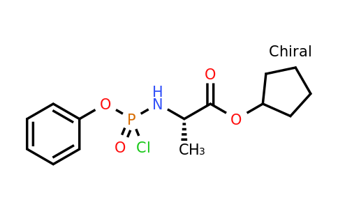 261909-90-4 | Cyclopentyl (chloro(phenoxy)phosphoryl)-l-alaninate