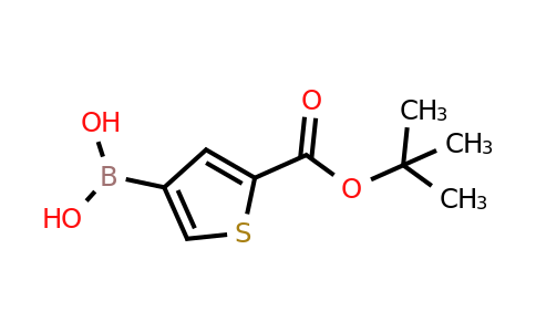 2622878-50-4 | (5-(tert-Butoxycarbonyl)thiophen-3-yl)boronic acid