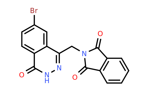 2629316-05-6 | 2-((7-Bromo-4-oxo-3,4-dihydrophthalazin-1-yl)methyl)isoindoline-1,3-dione