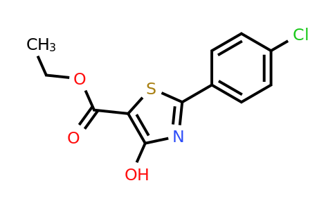 263016-08-6 | Ethyl 2-(4-chlorophenyl)-4-hydroxy-1,3-thiazole-5-carboxylate