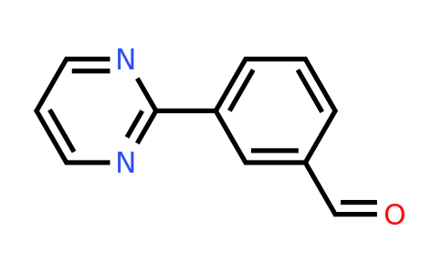 263349-22-0 | 3-(Pyrimidin-2-yl)benzaldehyde