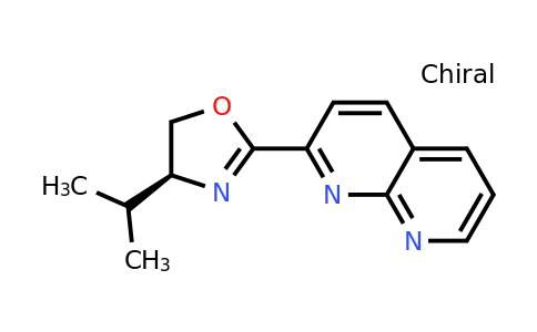 2634687-62-8 | (S)-4-isopropyl-2-(1,8-naphthyridin-2-yl)-4,5-dihydrooxazole