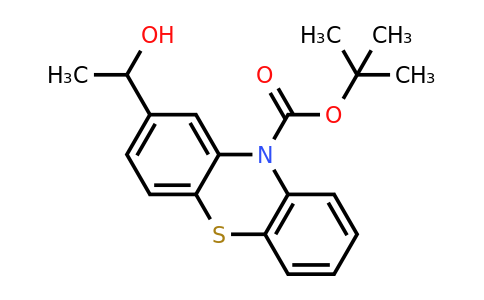 2639442-38-7 | tert-Butyl 2-(1-hydroxyethyl)-10H-phenothiazine-10-carboxylate