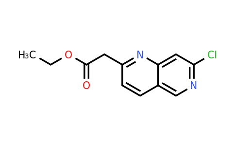 2639543-31-8 | Ethyl 2-(7-chloro-1,6-naphthyridin-2-yl)acetate