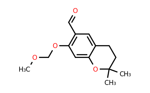 2640655-31-6 | 7-(Methoxymethoxy)-2,2-dimethylchroman-6-carbaldehyde